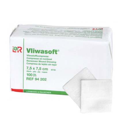 Compresses non tissées non stériles LR Vliwasoft
